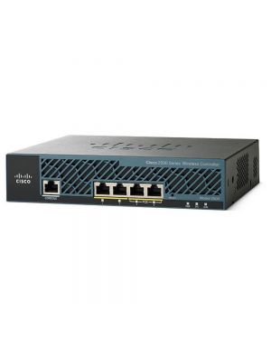 Cisco 2504 AIR-CT2504-5-K9 5 Access Points Wireless LAN Controller